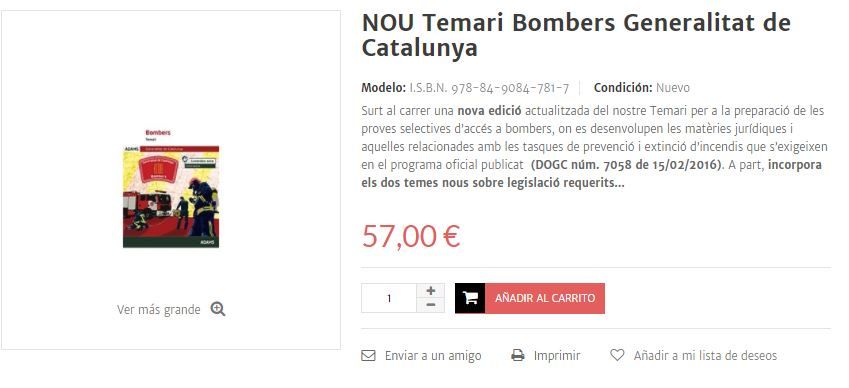 temari bombers generalitat
